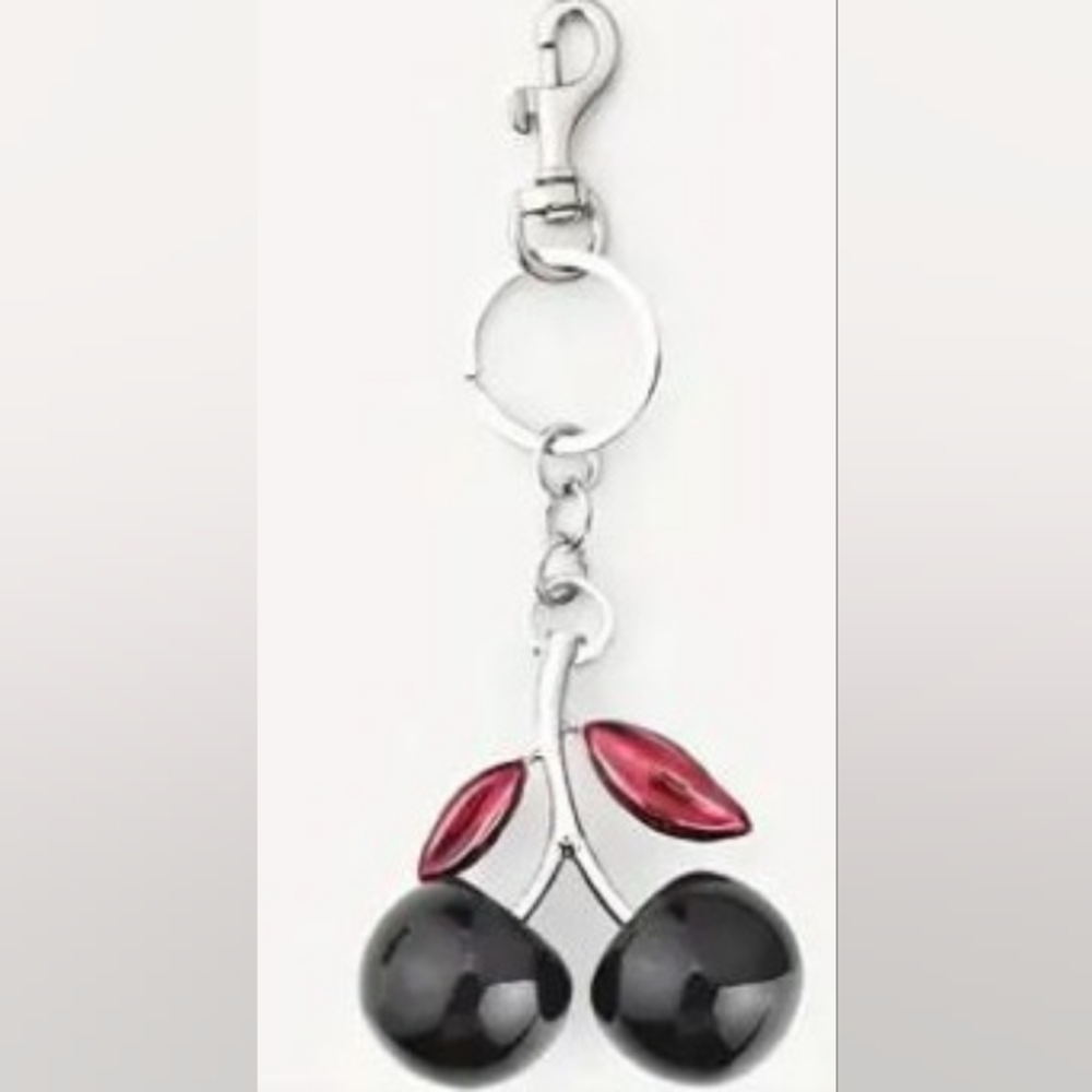 CHERRY KEYCHAIN BAG CHARMS π - Picture 11 of 15